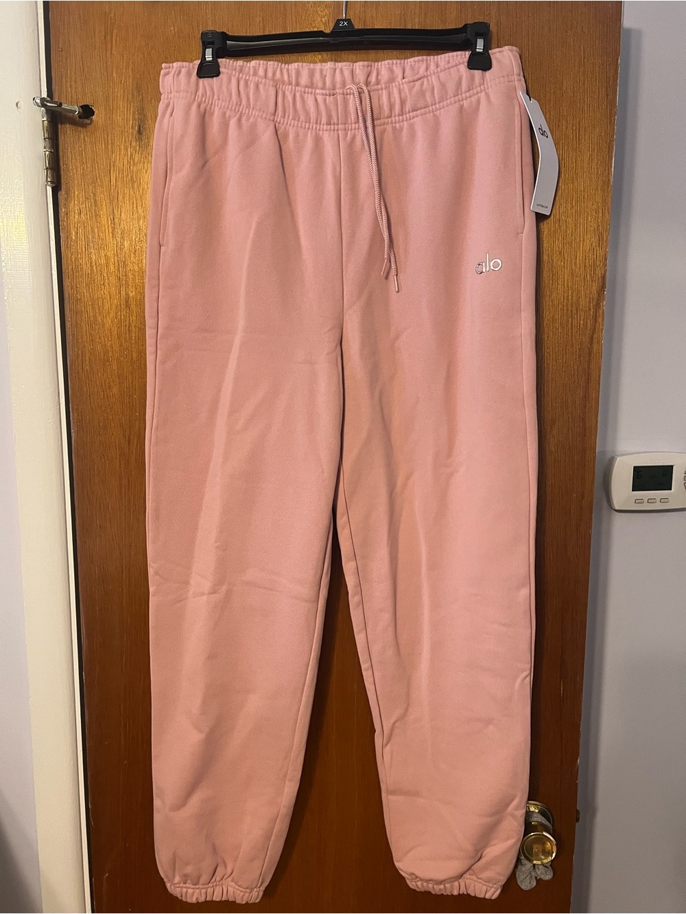 ALO Yoga Pink Track Pants Joggers
